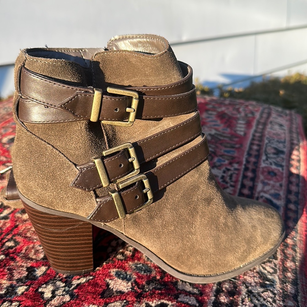 Women’s Leather Boots Size 8.5 INC